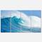 Designart - Blue Ocean Wave - Sea & Shore Photography on Wrapped Canvas set